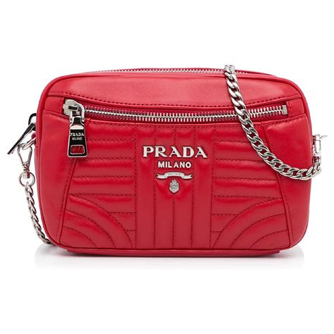 prada soft calf impunture shoulder bag|PRADA Soft Calfskin Impunture Diagramme Medium Chain Flap .